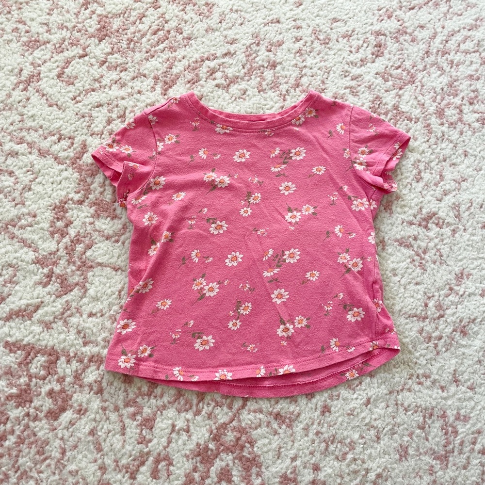 Toddler Girl Floral T-Shirt